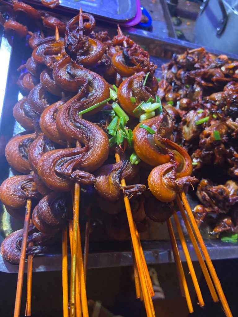 Snake in Cambodia - Cambodian street food