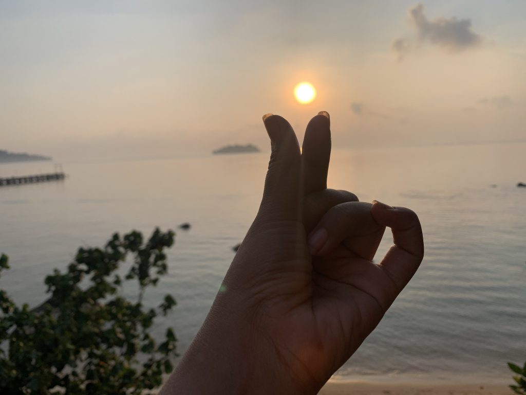 Best hotel on Koh Rong and best sunrise on Koh Rong