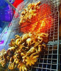 Cambodian BBQ Squid