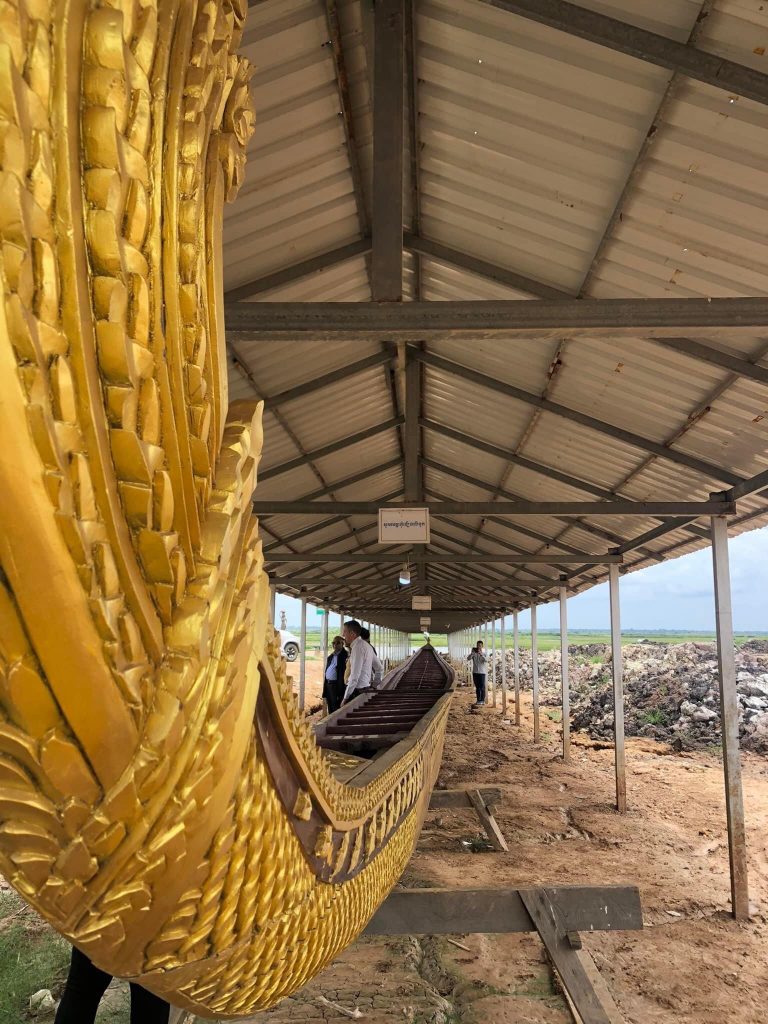 Cambodia's Biggest boat in the world 
